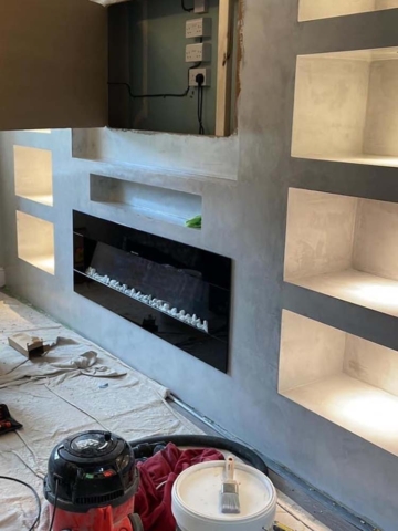 Media Wall Living room